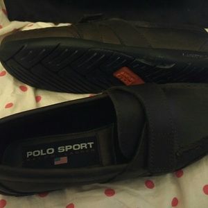 RALPH LAUREN POLO SPORT CONSETT VELCRO LOAFERS